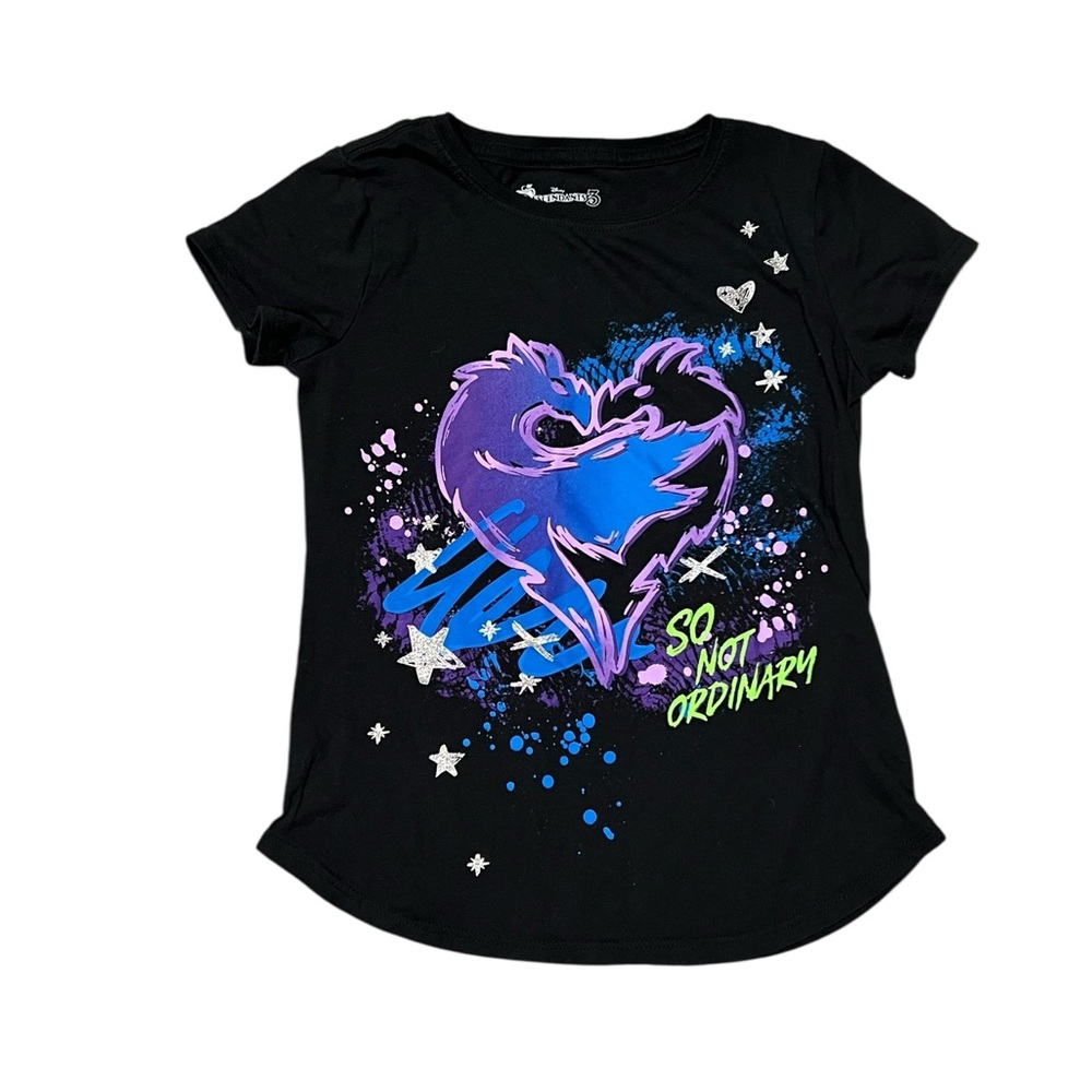 Disney Descendants 3 Girls Graphic Tee – Size M (7/8) - Preloved